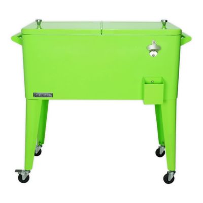 80 qt rolling cooler