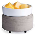 Alternate image 3 for 2-in-1 Classic Fragrance Warmer in Grey Texture