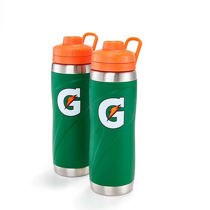 Gatorade® 26 oz. Insulated Stainless Steel Water Bottles in Green (Set Gatorade Stainless Steel Water Bottle
