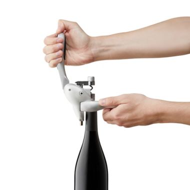 Rabbit 5-Piece Wine Tool Kit in Silver. View a larger version of this product image.