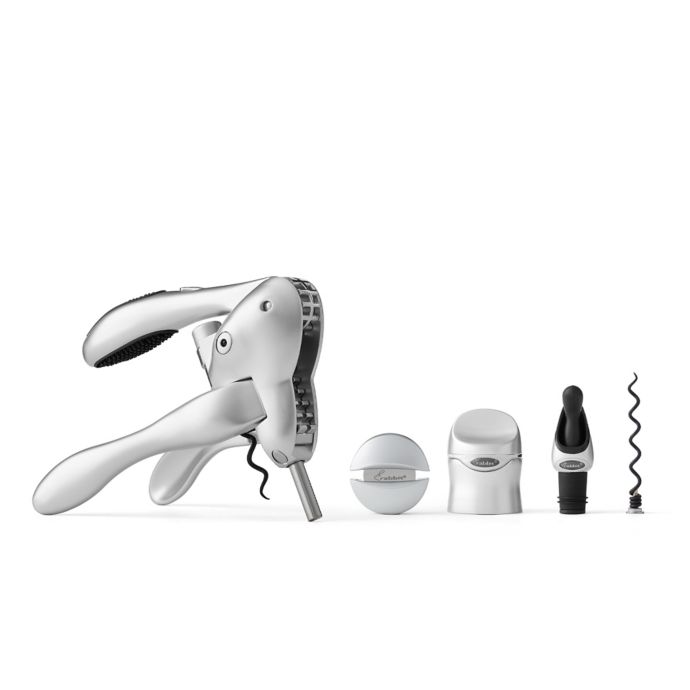 Rabbit 5Piece Wine Tool Kit in Silver Bed Bath and Beyond Canada