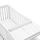 Alternate image 1 for Graco&reg; Remi 4-in-1 Convertible Crib and Changer in White