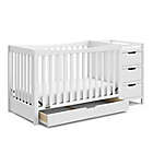 Alternate image 6 for Graco&reg; Remi 4-in-1 Convertible Crib and Changer in White