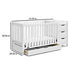 Alternate image 11 for Graco&reg; Remi 4-in-1 Convertible Crib and Changer in White