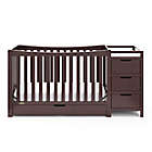 Alternate image 1 for Graco&trade; Remi 4-in-1 Convertible Crib and Changer in Espresso