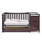 Alternate image 5 for Graco&trade; Remi 4-in-1 Convertible Crib and Changer in Espresso
