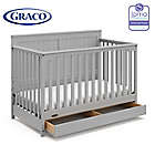 Alternate image 12 for Graco&reg; Hadley 4-in-1 Convertible Crib with Drawer in Pebble Grey