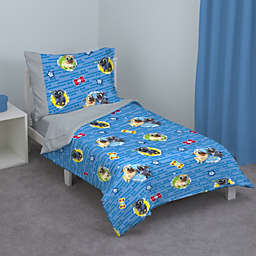 Disney® Puppy Dog Pals 4-Piece Toddler Bedding Set in Blue