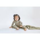 Alternate image 2 for goumi&reg; Organic Cotton Receiving Blanket in Moss