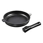 Alternate image 2 for Ozeri&reg; Professional Series 10-Inch Ceramic Earth Fry Pan with Removable Handle in Black
