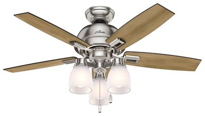 Hunter&reg; Donegan 3-Light Ceiling Fan with Pull Chains