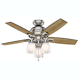 Hunter® Donegan 3-Light Ceiling Fan with Pull Chains