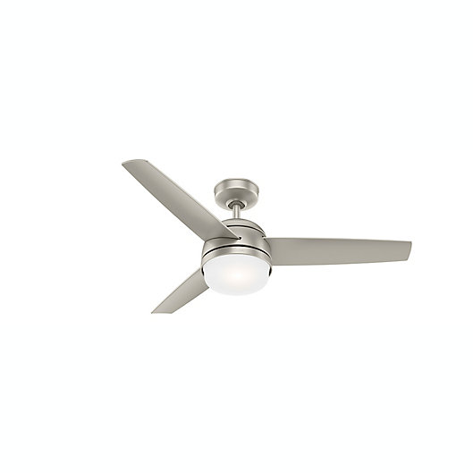 Hunter Midtown 48 Inch 2 Light Led Ceiling Fan With Remote Control Bed Bath Beyond - Can You Add A Remote To Hunter Ceiling Fan
