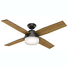 Alternate image 0 for Hunter&reg; 52-Inch Dempsey 2-Light Ceiling Fan in Bronze with Remote Control