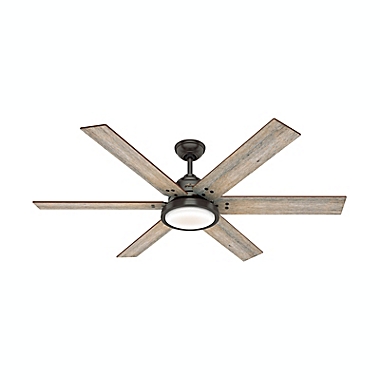 Hunter Warrant 1-Light LED Ceiling Fan with Remote Control. View a larger version of this product image.