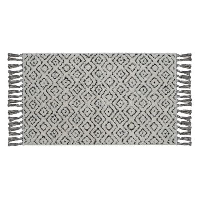 Colby Diamond Mosaic Brown 1&#39;8 x 2&#39; 10 Accent Rug