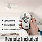 Alternate image 8 for Hunter&reg; 52-Inch Dempsey Low Profile Ceiling Fan in White with Remote Control