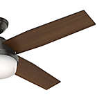Alternate image 1 for Hunter&reg; 52-Inch Dempsey 2-Light Ceiling Fan in Bronze with Remote Control