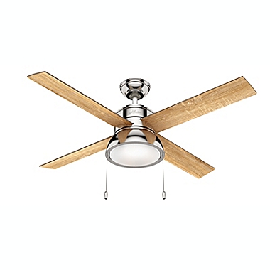 Hunter Loki Ceiling Fan with LED Light Kit. View a larger version of this product image.