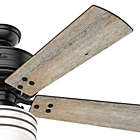 Alternate image 10 for Hunter&reg; 52-Inch Cedar Key Indoor/Outdoor 1-Light Ceiling Fan in Matte Black with Remote Control