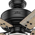 Alternate image 6 for Hunter&reg; 52-Inch Cedar Key Indoor/Outdoor 1-Light Ceiling Fan in Matte Black with Remote Control