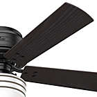 Alternate image 12 for Hunter&reg; 52-Inch Cedar Key Low Profile Indoor/Outdoor Ceiling Fan in Black with Remote Control