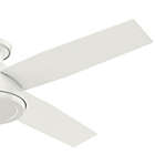 Alternate image 6 for Hunter&reg; 52-Inch Dempsey Low Profile Ceiling Fan in White with Remote Control