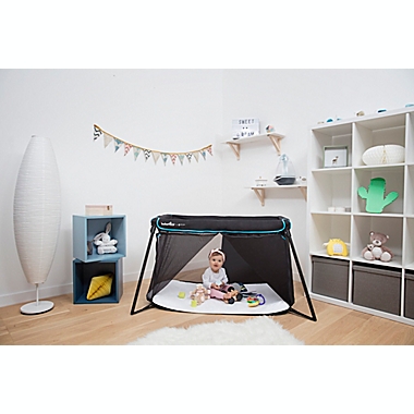 Babymoov&reg; Naos Travel Bed in Black. View a larger version of this product image.