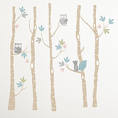 Levtex Baby&reg; Everly Woodland Creatures Wall Decals (Set of 2). View a larger version of this product image.