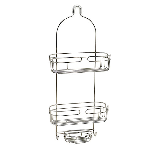 Alternate image 1 for Zenna Home® Over-The-Showerhead Caddy in Stainless Steel