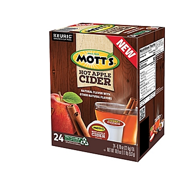 Mott&rsquo;s&reg; Apple Cider Keurig&reg; K-Cup&reg; Pods 24-Count. View a larger version of this product image.