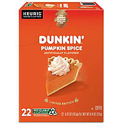 Dunkin' Donuts® Pumpkin Spice Flavored Coffee Keurig® K-Cup® Pods 22-Count