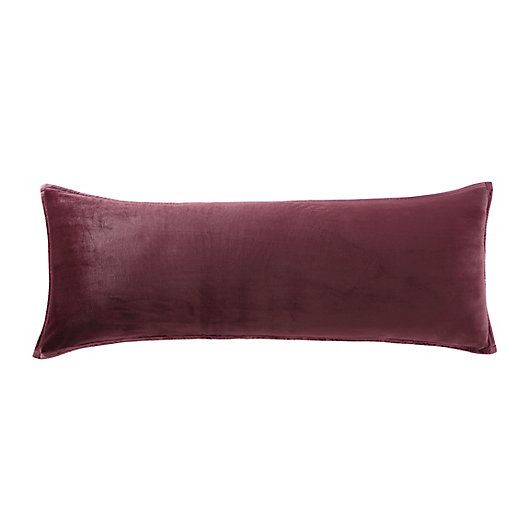 Alternate image 1 for UGG® Coco Flannel Body Pillow Cover in Cabernet