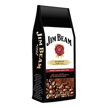 Jim Bean&reg; Bourbon Vanilla 4-Pack 12 oz. Ground Coffee. View a larger version of this product image.
