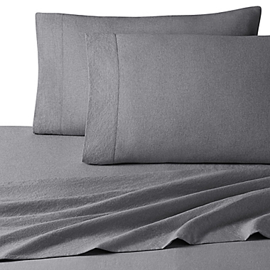 UGG&reg; Devon 200-Thread-Count Twin XL Sheet Set in Charcoal. View a larger version of this product image.