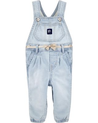 knit denim overalls