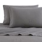 Alternate image 0 for Bee &amp; Willow&trade; Solid Flannel Queen Sheet Set in Charcoal