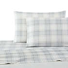 Alternate image 0 for UGG&reg; Flannel King Pillowcases in Grey Plaid (Set of 2)