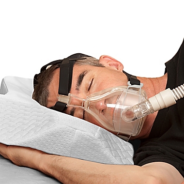 Therapedic&reg; CPAP Contoured Memory Foam Bed Pillow. View a larger version of this product image.