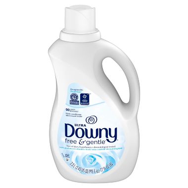 Downy Free &amp; Gentle 77 fl. Liquid Fabric Conditioner. View a larger version of this product image.