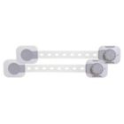 Alternate image 1 for Dreambaby&reg; 2-Pack Twist N&#39; Lock&trade; Multi-Purpose Latches in White/Grey