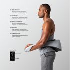 Alternate image 3 for Sharper Image&reg; Realtouch Warm Shiatsu Massager