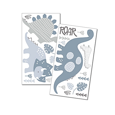 Levtex Baby&reg; &quot;ROAR&quot; Kipton Dinosaur Wall Decals (Set of 2). View a larger version of this product image.