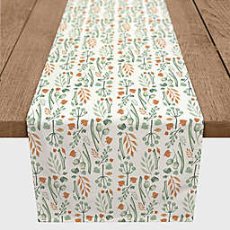 Designs Direct Autumn Things Table Runner in Green