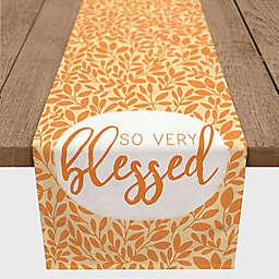 Designs Direct "So Very Blessed" Table Runner in Orange