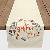 Designs Direct &quot;Gather Together&quot; Table Runner in White