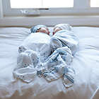 Alternate image 3 for Ely&#39;s &amp; Co. 2-Pack Rainbow Cotton Muslin Swaddle Blankets in Blue