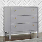 Alternate image 2 for Delta Children&reg; Remy 3-Drawer Dresser with Changing Top in Grey