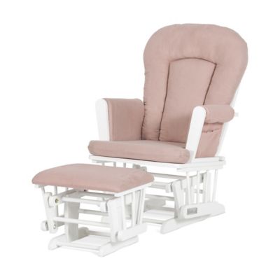 blush pink nursery chair