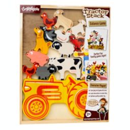 BeginAgain 16-Piece Tractor Stacker Character Playset